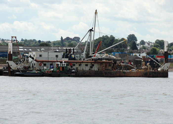 Photograph of the vessel  Scaldis pictured at Gravesend on 10th August 2006