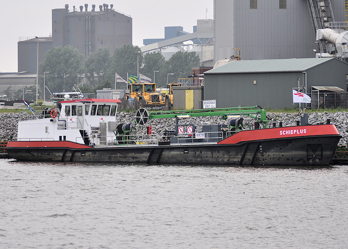 Photograph of the vessel  Schieplus pictured on the Hartelkanaal, Rotterdam on 26th June 2011