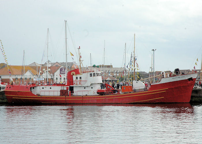 Photograph of the vessel  Scottish King pictured at Hartlepool on 7th August 2010