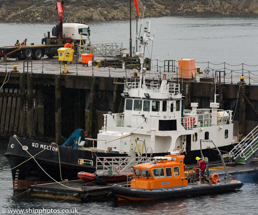 Photograph of the vessel  SD Melton pictured at Kyle of Lochalsh on 19th May 2016