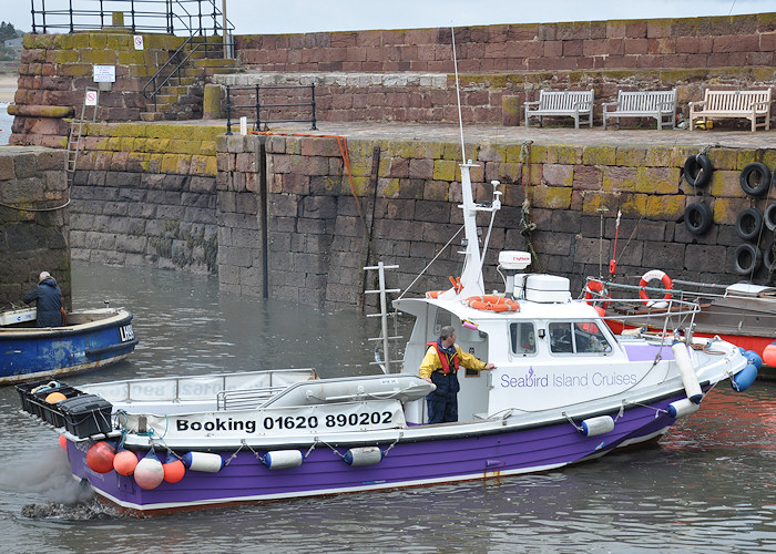 Photograph of the vessel  Seabird III pictured at North Berwick on 21st April 2012