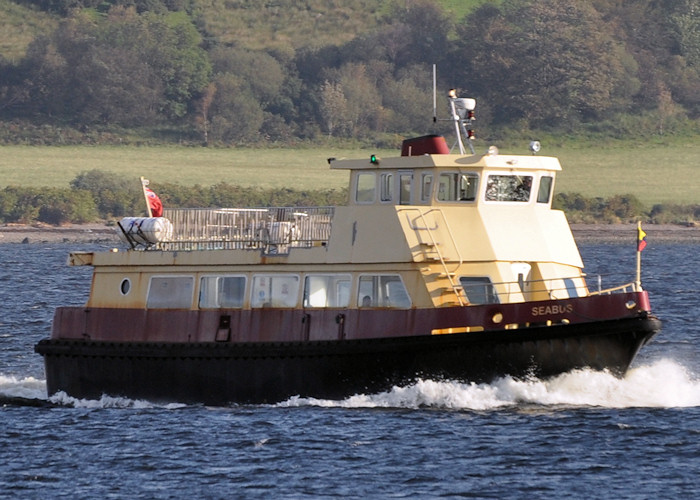 Photograph of the vessel  Seabus pictured approaching Gourock on 26th September 2011