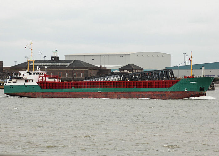 Photograph of the vessel  Sea Ems pictured passing Gravesend on 10th August 2006