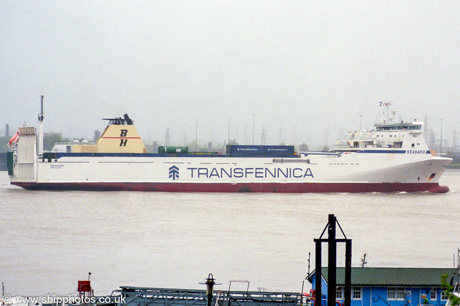 Photograph of the vessel  Seagard pictured passing Gravesend on 2nd May 2003