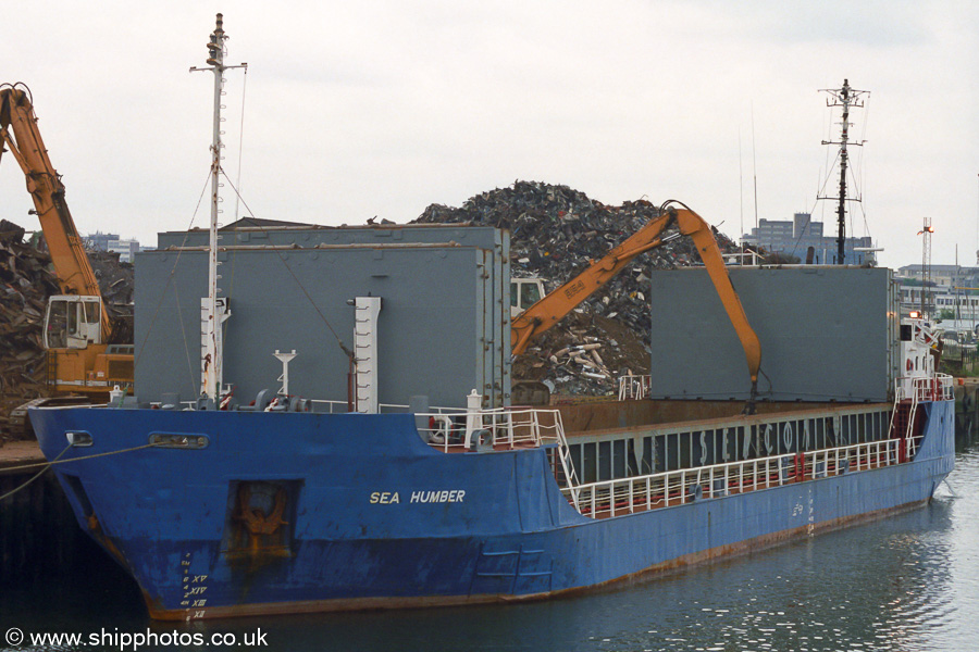 Photograph of the vessel  Sea Humber pictured at Southampton on 5th July 2003