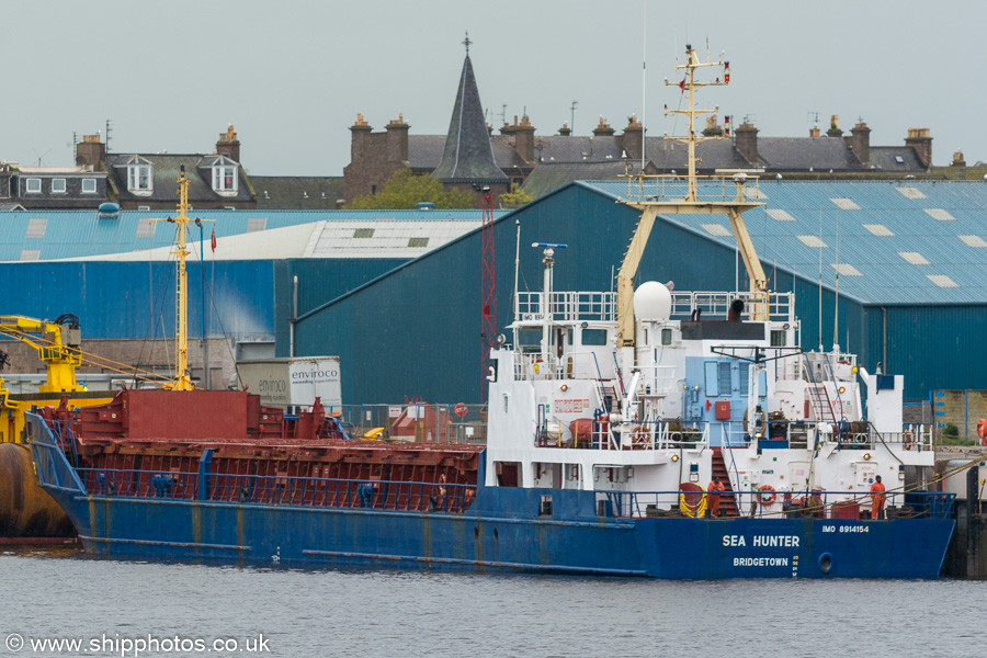 Photograph of the vessel  Sea Hunter pictured at Montrose on 27th May 2019