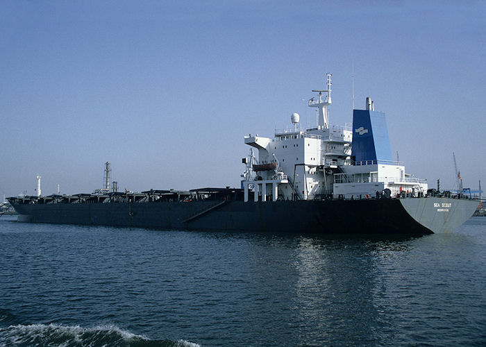 Photograph of the vessel  Sea Scout pictured in Botlek, Rotterdam on 27th September 1992