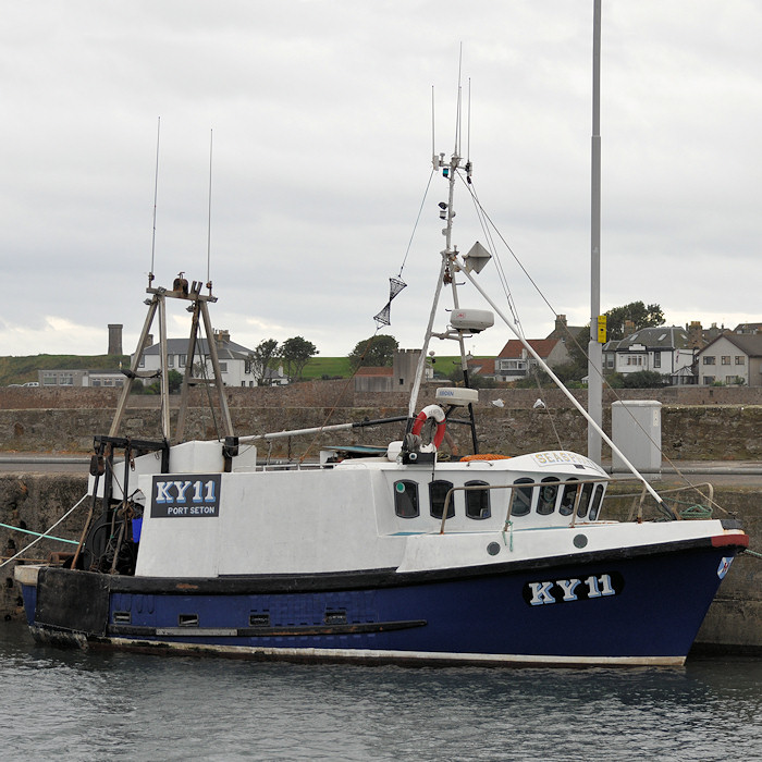 Photograph of the vessel fv Seaspray II pictured at Anstruther on 13th September 2012