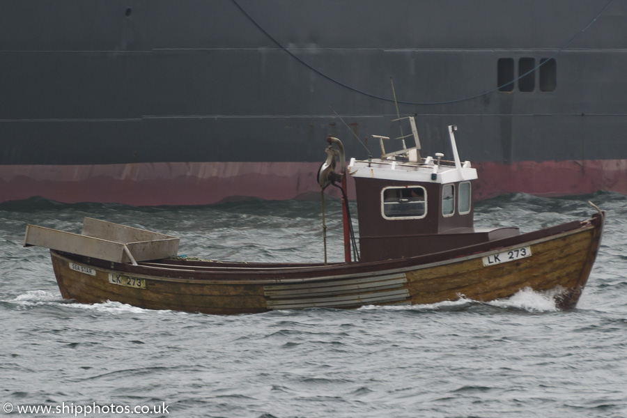 Photograph of the vessel fv Sea Star pictured at Scalloway on 21st May 2015