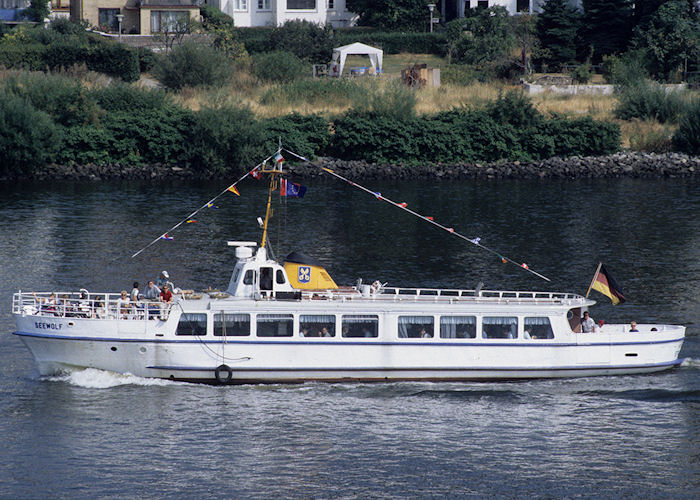 Photograph of the vessel  Seewolf pictured in Hamburg on 21st August 1995