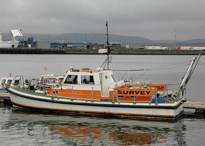 Photograph of the vessel rv Semper Vigilo pictured at Stranraer on 12th March 2011