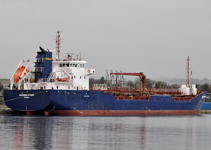 Photograph of the vessel  Shannon Fisher pictured at Inverness on 10th April 2012