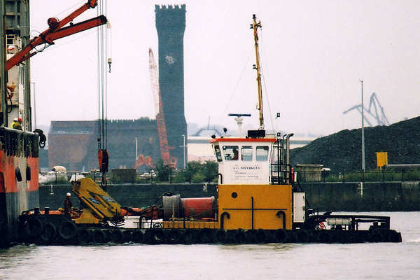 Photograph of the vessel  She'erkhan pictured on the River Mersey on 18th August 2001