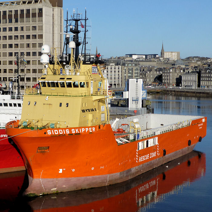 Photograph of the vessel  Siddis Skipper pictured at Aberdeen on 13th May 2013
