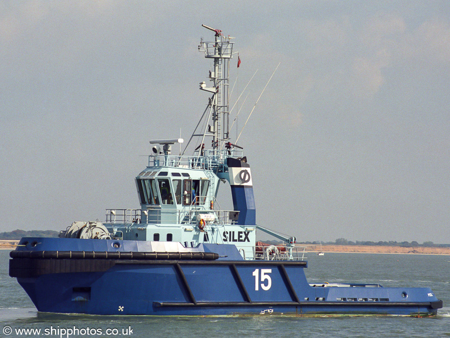Photograph of the vessel  Silex pictured at Fawley on 22nd September 2001