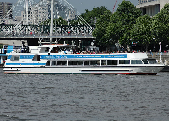 Photograph of the vessel  Silver Bonito pictured in London on 11th June 2009