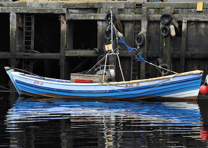 Photograph of the vessel fv Silver Coquet pictured at the Fish Quay, North Shields on 24th August 2012