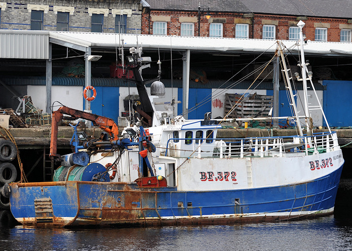 Photograph of the vessel fv Silver Wave pictured at the Fish Quay, North Shields on 26th August 2012
