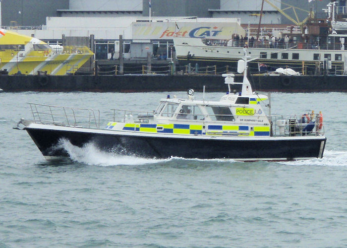 Photograph of the vessel  Sir Humphrey Gale pictured in Portsmouth Harbour on 8th September 2007
