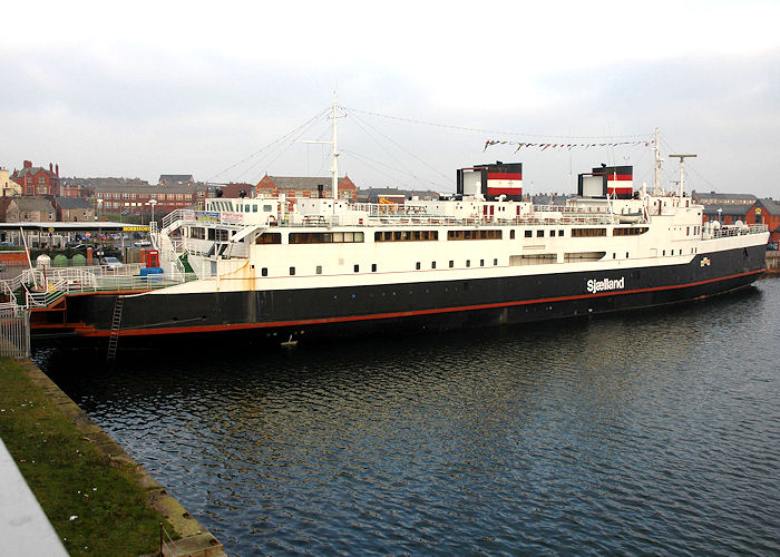 Photograph of the vessel  Sjælland pictured at Barrow-in-Furness on 30th January 2006