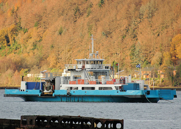 Photograph of the vessel  Sleat pictured in Holy Loch on 20th November 2010