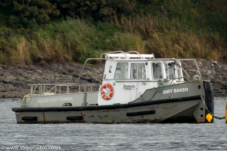 Photograph of the vessel  Smit Baker pictured at Hound Point on 17th September 2015