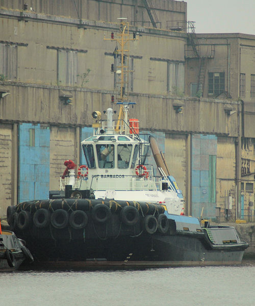 Photograph of the vessel  Smit Barbados pictured in Liverpool Docks on 27th June 2009