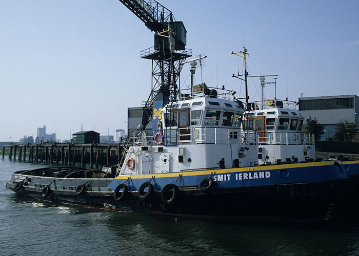 Photograph of the vessel  Smit Ierland pictured in Koningin Wilhelminahaven, Rotterdam on 27th September 1992