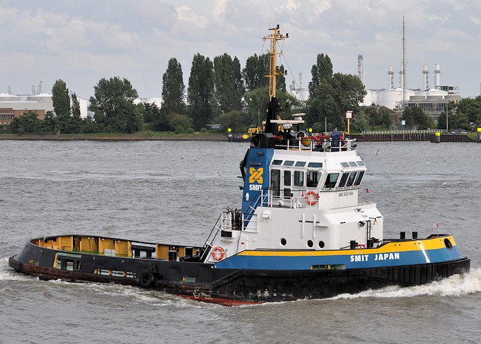 Photograph of the vessel  Smit Japan pictured at Vlaardingen on 23rd June 2012