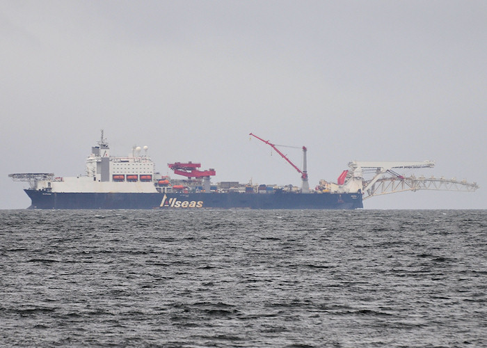 Photograph of the vessel  Solitaire pictured on the Firth of Clyde on 6th April 2012