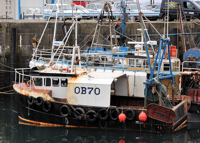 Photograph of the vessel fv Sonas pictured at Mallaig on 7th April 2012
