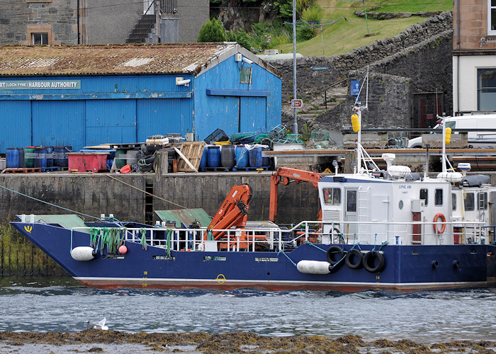Photograph of the vessel  Sophie Ann pictured at Tarbert, Loch Fyne on 3rd June 2012