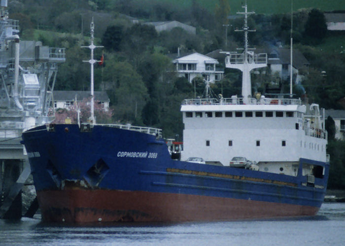 Photograph of the vessel  Sormovskiy-3068 pictured at Fowey on 5th May 1996