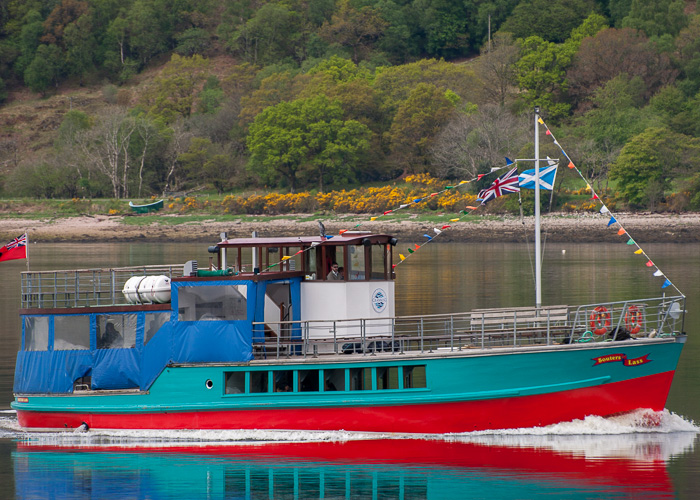 Photograph of the vessel  Souter's Lass pictured at Fort William on 11th May 2014