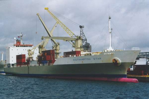 Photograph of the vessel  Southampton Star pictured in Southampton on 14th June 2000