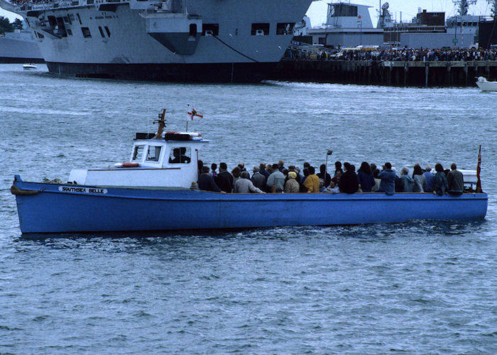 Photograph of the vessel  Southsea Belle pictured in Portsmouth Harbour on 29th May 1994