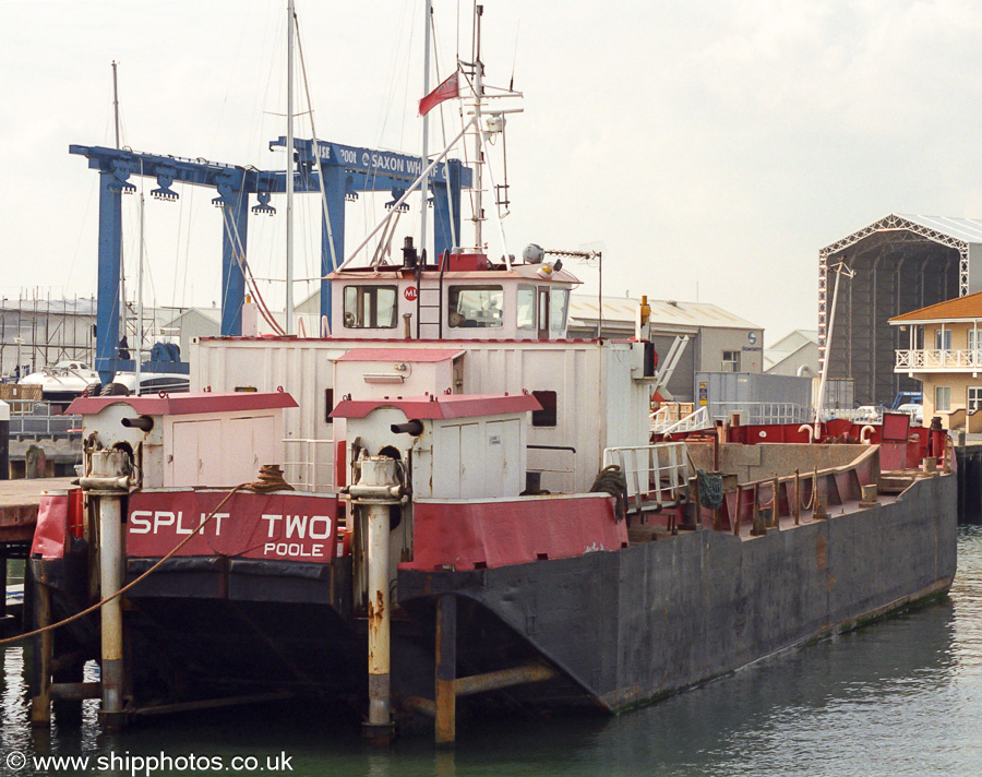 Photograph of the vessel  Split Two pictured at Northam, Southampton on 22nd September 2001