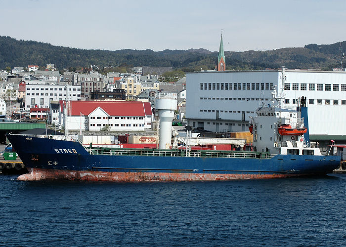 Photograph of the vessel  Stako pictured at Haugesund on 13th May 2005