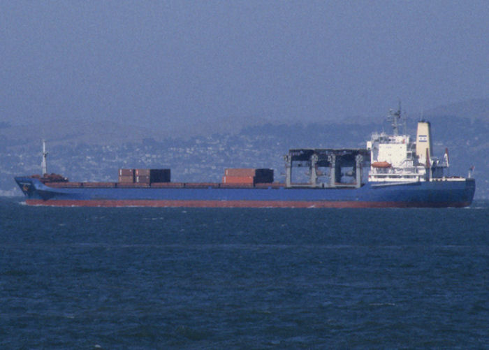 Photograph of the vessel  Star Drivanger pictured departing San Francisco Bay on 13th September 1994