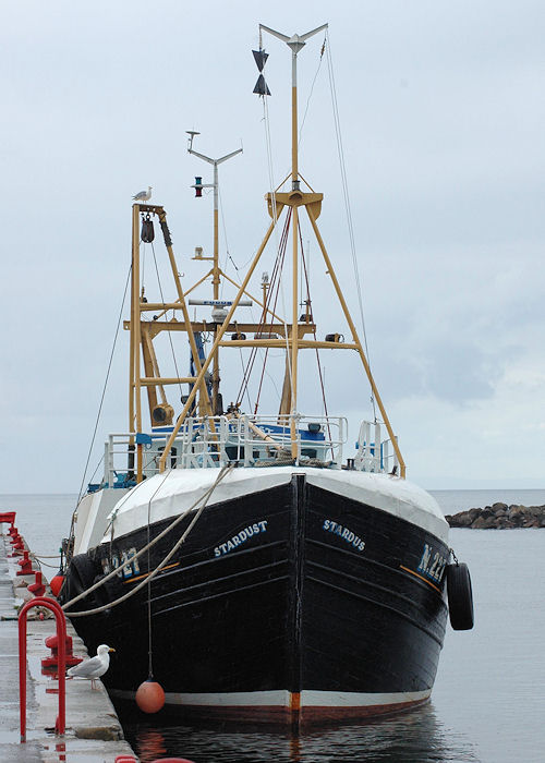 Photograph of the vessel fv Stardust pictured at Girvan on 1st May 2010