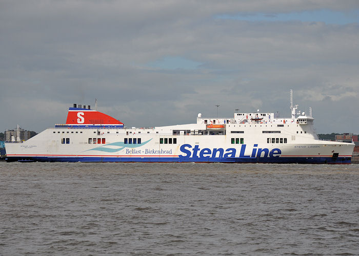 Photograph of the vessel  Stena Lagan pictured at Birkenhead on 22nd June 2013