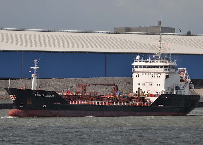 Photograph of the vessel  Stolt Guillemot pictured arriving at 1e Petroleumhaven, Rotterdam on 23rd June 2012