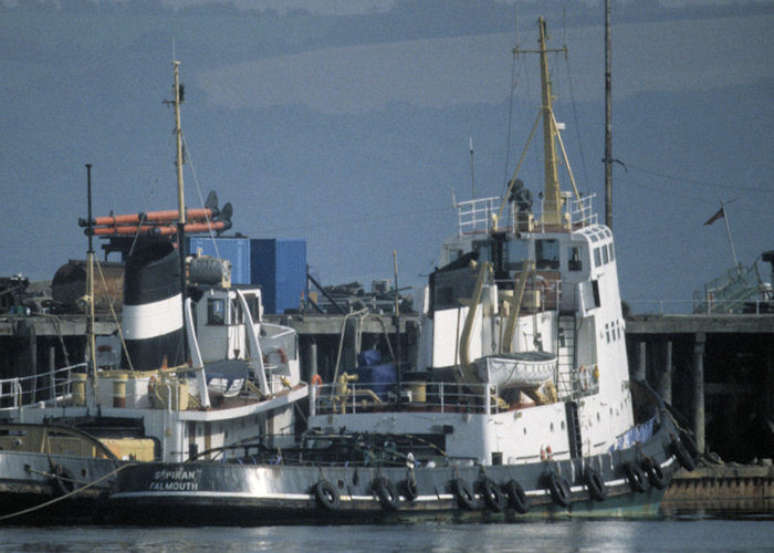 Photograph of the vessel  St. Piran pictured at Falmouth on 28th September 1997