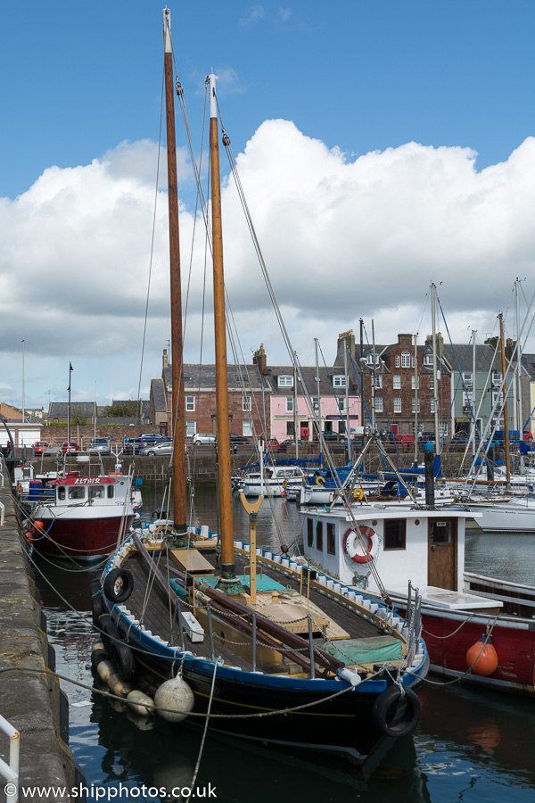 Photograph of the vessel fv St. Vincent pictured at Arbroath on 17th May 2015