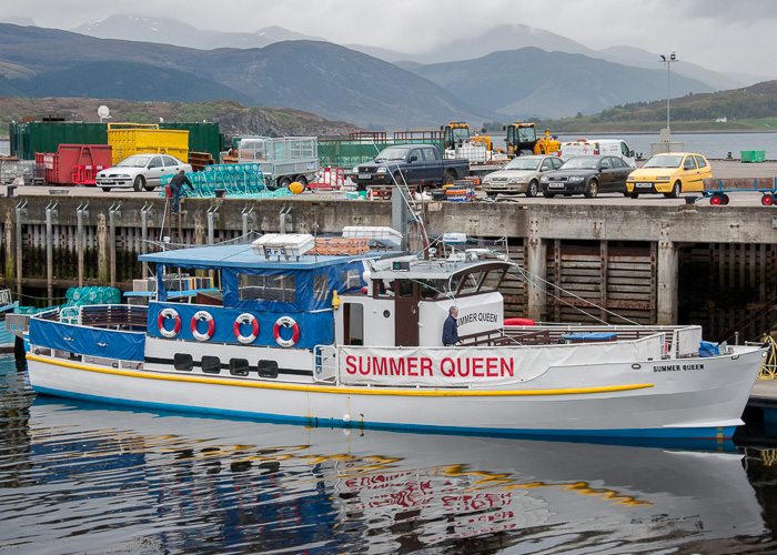 Photograph of the vessel  Summer Queen pictured at Ullapool on 10th May 2014