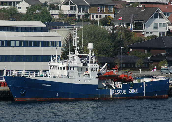 Photograph of the vessel  Supporter pictured at Stavanger on 12th May 2005