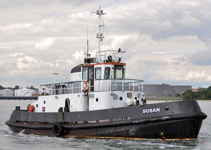 Photograph of the vessel  Susan pictured on Southampton Water on 20th July 2012