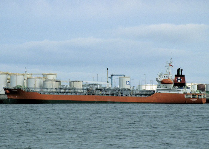 Photograph of the vessel  Suzanne pictured on the River Tees on 4th October 1997