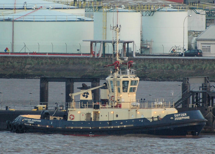 Photograph of the vessel  Svitzer Josephine pictured at Immingham on 18th June 2010