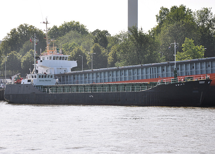 Photograph of the vessel  Swift pictured at Parkkade, Rotterdam on 26th June 2011